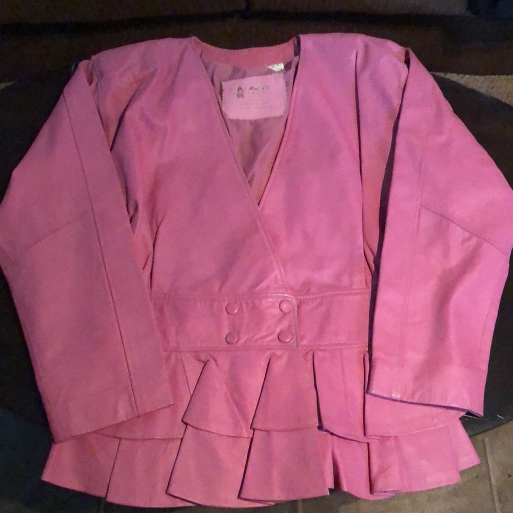 Raiment Fashions Inc Genuine Leather Jacket